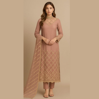 HEAVY KURTI & PANT WITH DUPATTA