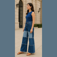 4 Layer Denim Trouser&nbsp;
