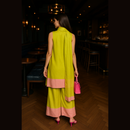 SHORT KURTI & PALAZZO SET WITH DUPATTA