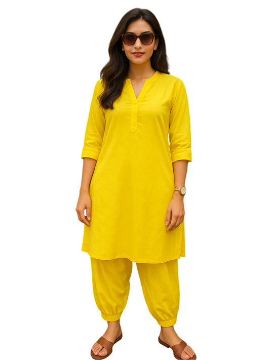 Ornafab Stylish Afghani Salwar Suit Set for Women